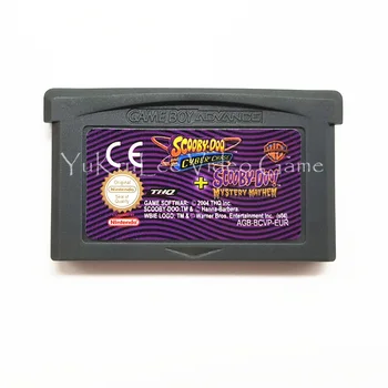 

Scooby Doo 1 and 2 Pack Video Game Cartridge Console Card for Nintendo GBA Series Consoles EUR Sticker Version