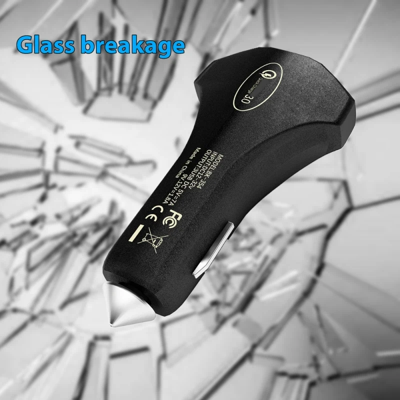 Адаптер быстрой зарядки QC3.0 с 3 портами и 2 портами USB+ быстрое автомобильное зарядное устройство типа C 5 В/7 а