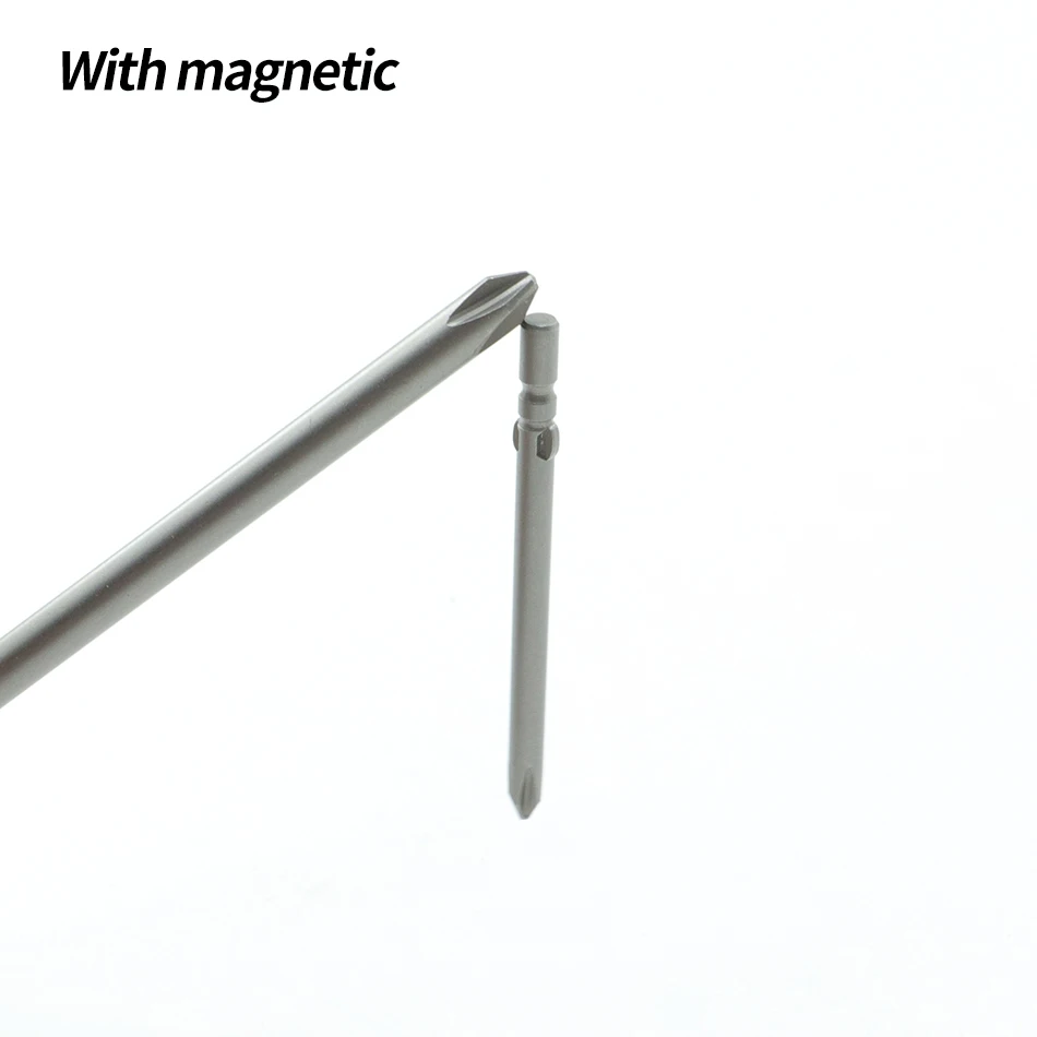 4MM Magnetic Srewdriver Bits 800 Cross Electric Batch Head S2 Alloy Steel Material Multi-standard Cross Phillips Hex Batch Tips — view 2
