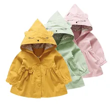 Детская одежда куртка для маленьких девочек с героями мультфильмов, Верхняя одежда Толстовка с ушками, пальто Новое поступление, бутик, Минни