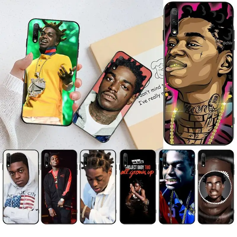 HPCHCJHM Kodak Black Rapper Black TPU Soft Phone Case Cover for Huawei Honor 30 20 10 9 8 8x 8c v30 Lite view pro