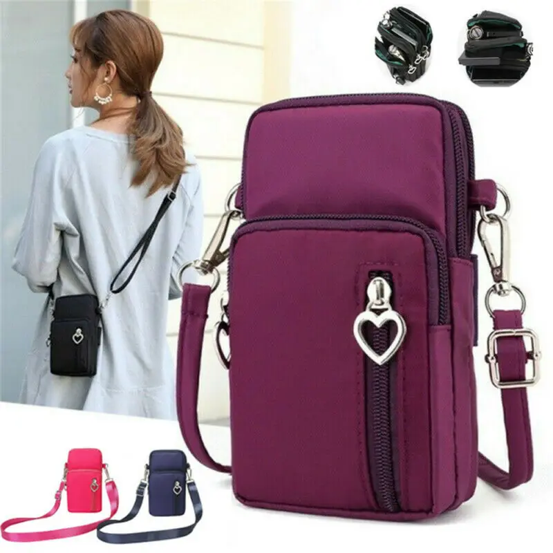 Стиль Женская сумка через плечо для мобильного телефона сумка-мешок через плечо чехол ремень Горячая Распродажа кошелек