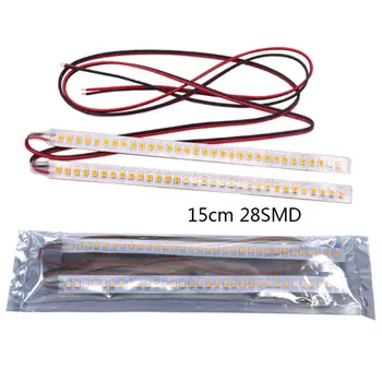 

New 2Pcs Car Rearview Mirror Indicator Lamp Streamer Strip Flowing Turn Signal Lamp Amber LED Car Light Source qiang