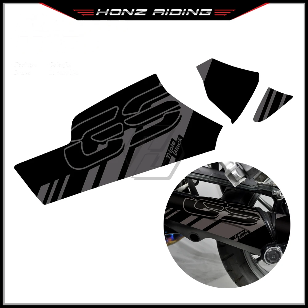 Per Bmw Motorrad R1200Gs R1250Gs Adventure Triple Black 2013-2021 Adesivo Forcellone Moto
