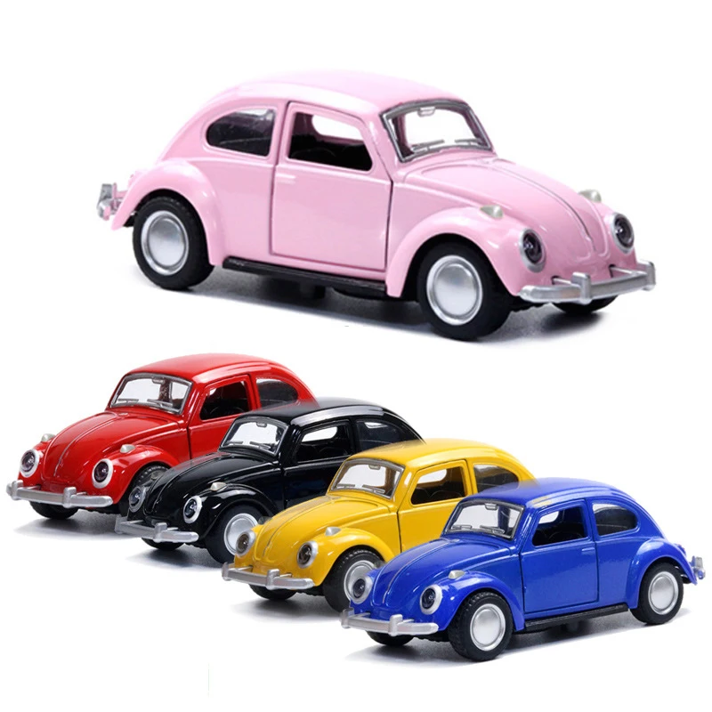 

Kid Toy 1:36 Vintage Classic Car Model Simulation Diecast Pull Back Vehicles Cake Decorations Children Boy Collection Gift S1017