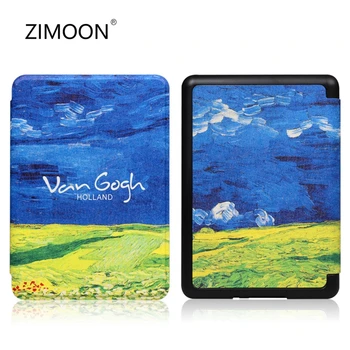 

Colorful Smart Case for Amazon Kindle Paperwhite 4 Van Gogh Series Pattern Cover for Kindle Paperwhite PQ94WIF 2018 Released