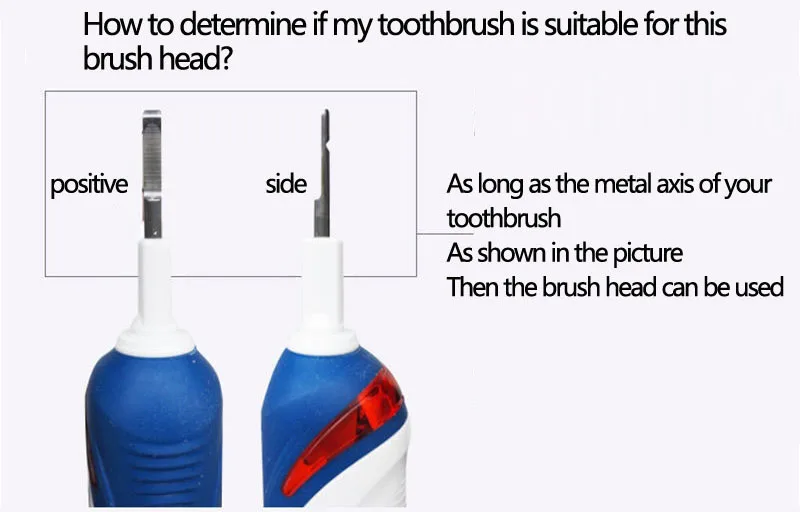 Description Picture 3 of item4pcs toothbrush head For Oral B Soft Bristles Electric Tooth brush Replacement Brush Heads Tooth Hygiene Clean Brush Head