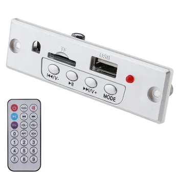 

Four-button 12V Power Amplifier MP3 Decoder with Remote Control Reception / TF Card Position for Decoding Information Source