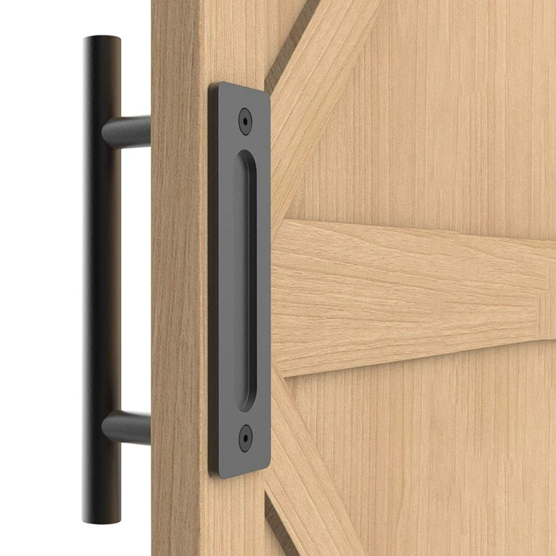 Ручка для раздвижной двери сарая набор оборудования ранцы гаражей в деревенском