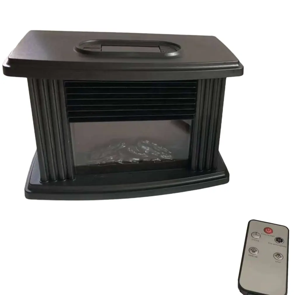 

1000W Electric Fireplace Hater With Remote Control Fireplace Electric Flame Decoration Portable Indoor Space Heater