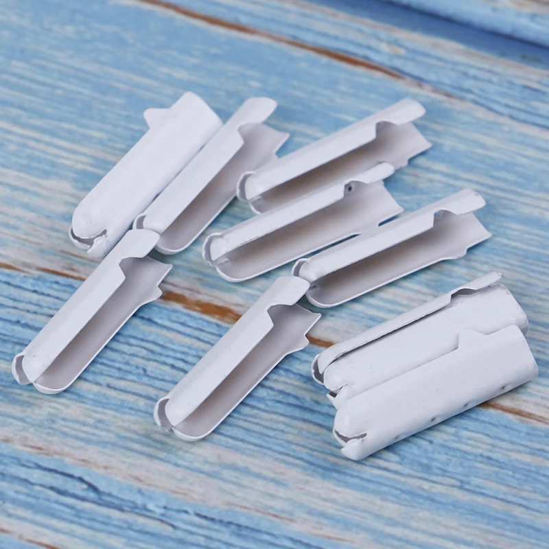10PCS/lot Shoe Lace Tips Replacement Head For Women Men Shoestrings Bullet Aglets Round Accessories For DIY Shoelaces
