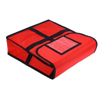 

11 Inches Thermal Ergonomic Wear Resistant Insulated Portable Holder Box Pizza Delivery Bag Container Fresh Case Food Storage