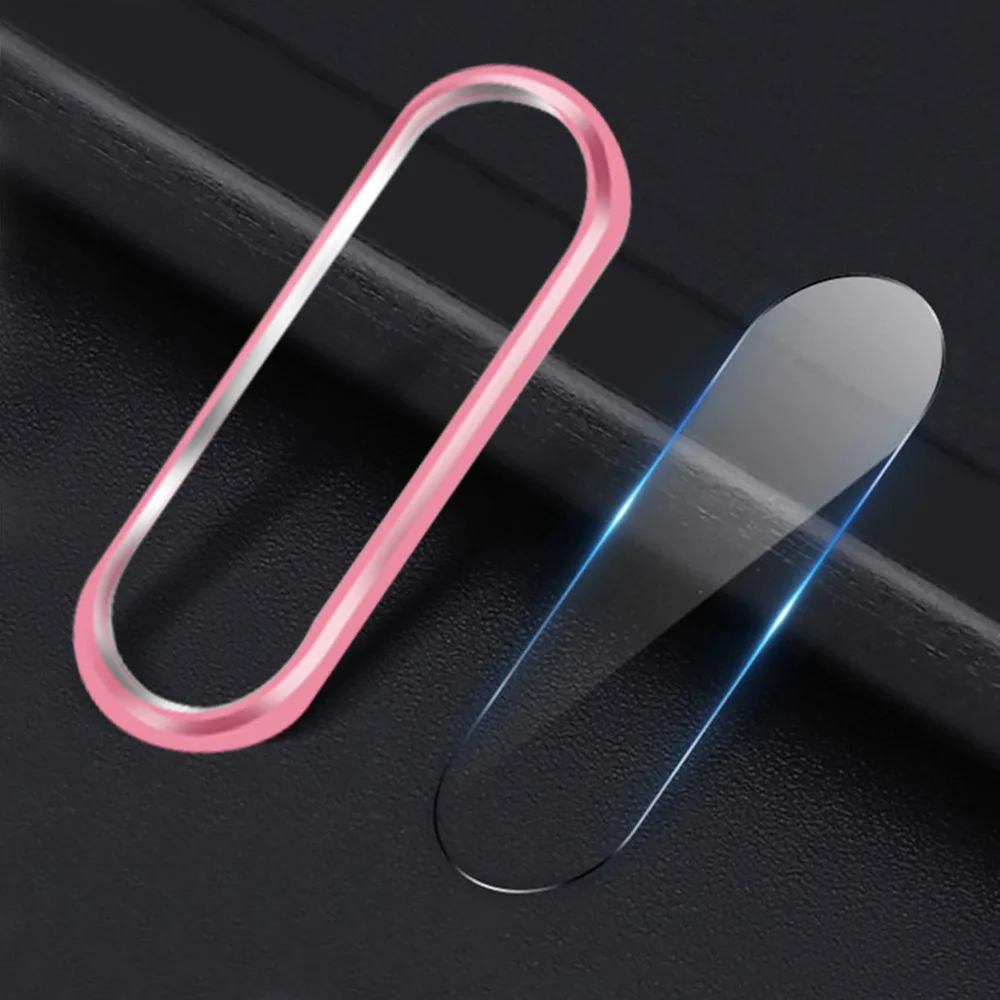 Pink Защитная пленка для объектива камеры из закаленного стекла+ кольцо для Камеры Len для samsung Galaxy Note 10 S10 Plus Note10+ S10+ S 10 защита pantalla - Цвет: Pink