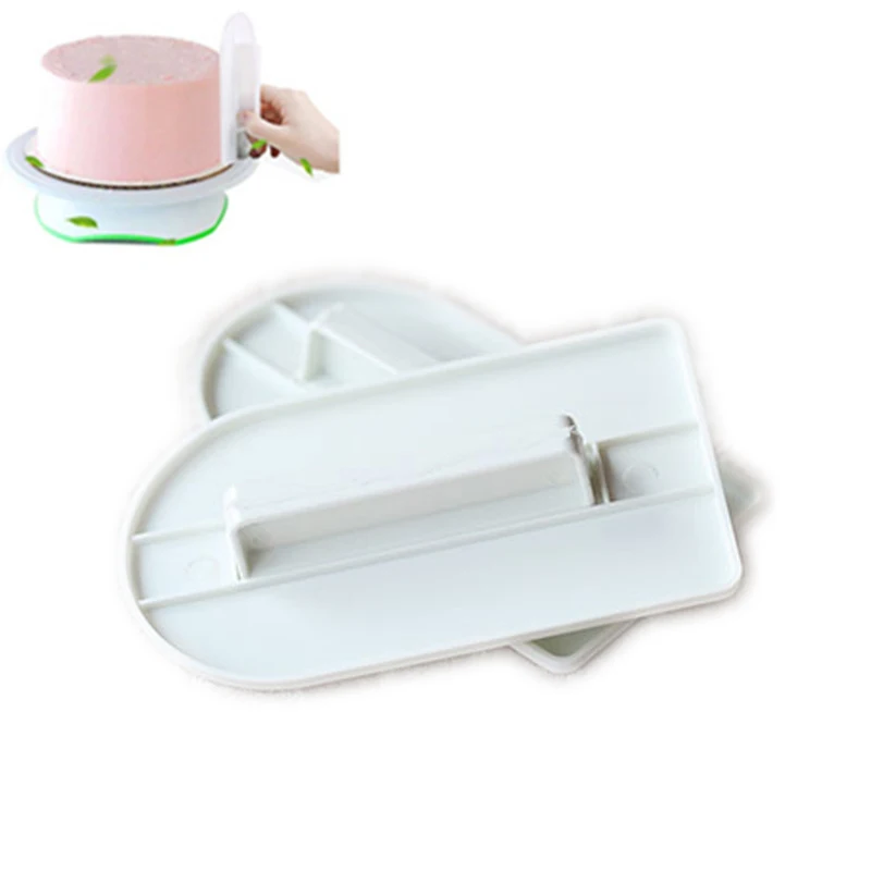 DIY Cake Scraper Cake Squeegee Cream Scraper Cake Decoration Baking Tool Trowel Foam Cake Spatula Tools Baking Basic Tools1
