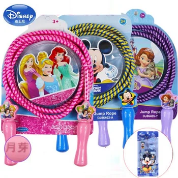 

Disney Mickey Frozen Cartoon Rope Skipping PP Non-woven Rope Fitness Speed Kids Exercise Gym Jump Rope Kids Sports Toys M5092