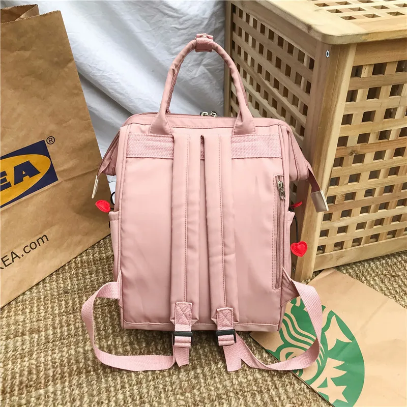 

Japanese-style Soft Girl Large-Volume Backpack Women's Korean-style Hipster MORI Series Schoolbag Outing Backpack Waterproof