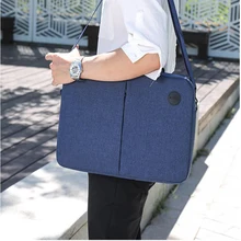Новинка 15,6, модная сумка на одно плечо для отдыха, мужская деловая водонепроницаемая сумка для ноутбука дюймов, портфель для компьютера, кожаная сумка для ноутбука