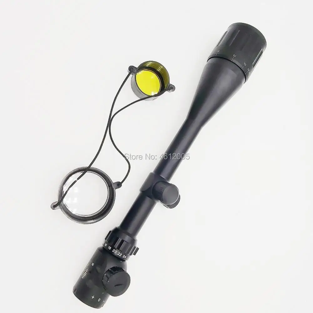 

Rifle Scope 6-24*50 High Precise Sniper Optics Crosshair Riflescope Scopes with Tera Cloth for Sports Performing Hiking Hunting
