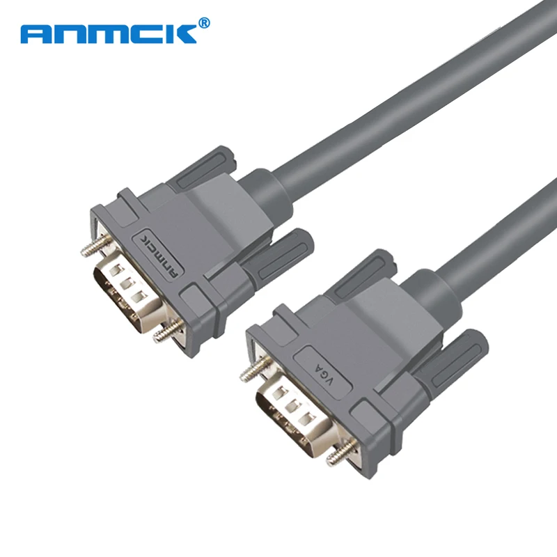 Anmck VGA кабель Папа папа 1080P 3 м 5 10 15 20 Pin шнур провод для компьютера проектор монитор