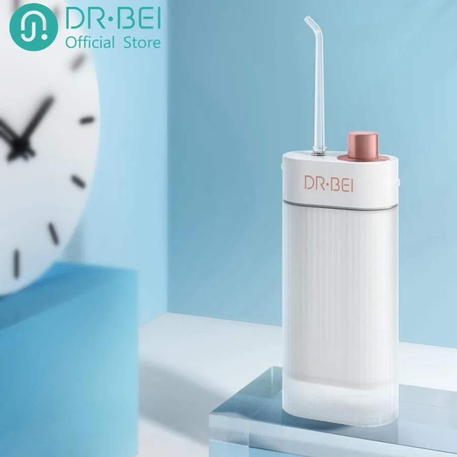 DR BEI Sonic Oral Irrigator Dental Water Flosser Jet Portable Cordless Teeth Cleaning Rechargeable Travel Tooth