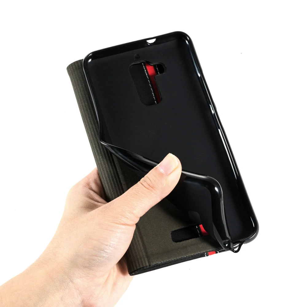 Чехол-книжка для Asus Zenfone 3 Max ZC520TL, Роскошный кошелек из искусственной кожи, откидная крышка для Asus Zenfone 3 Max ZC520TL, кожаная задняя крышка