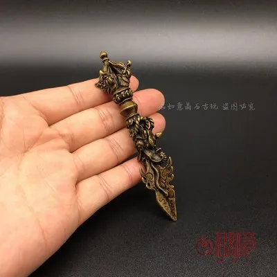 Непальский латунный Тантрический буддийский изделия(Jingang Pestle