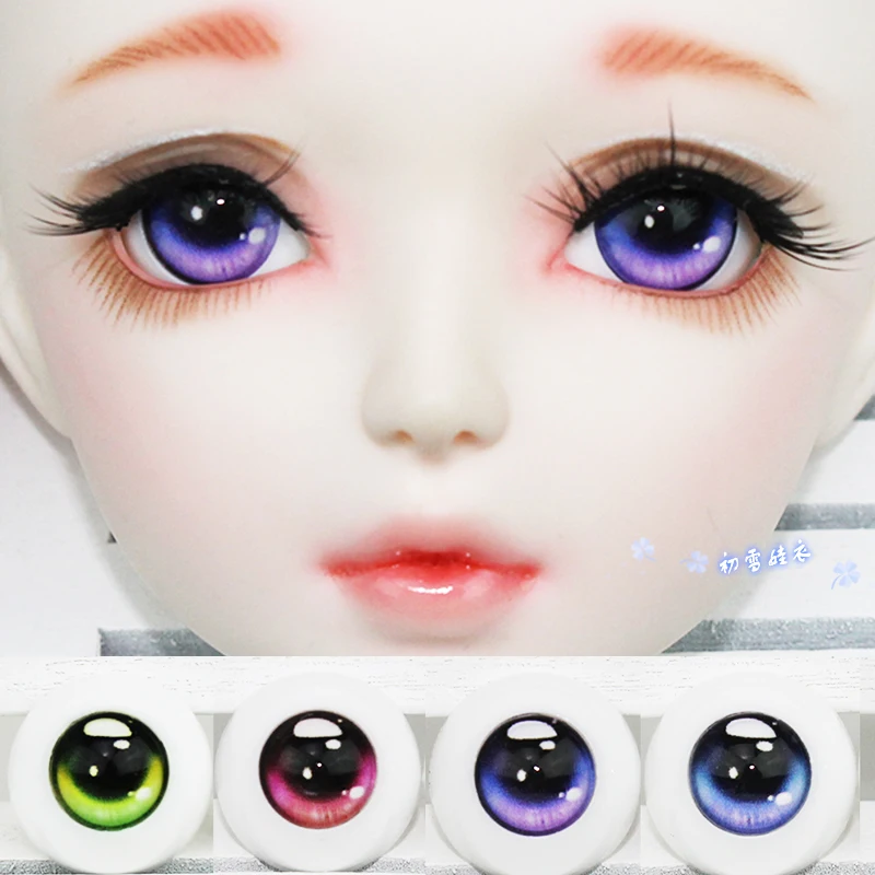 Startek под заказ 1/6 1/4 1/3 из акрила с перьями глаза аниме для шарнирных кукол SD DD 14 16 18
