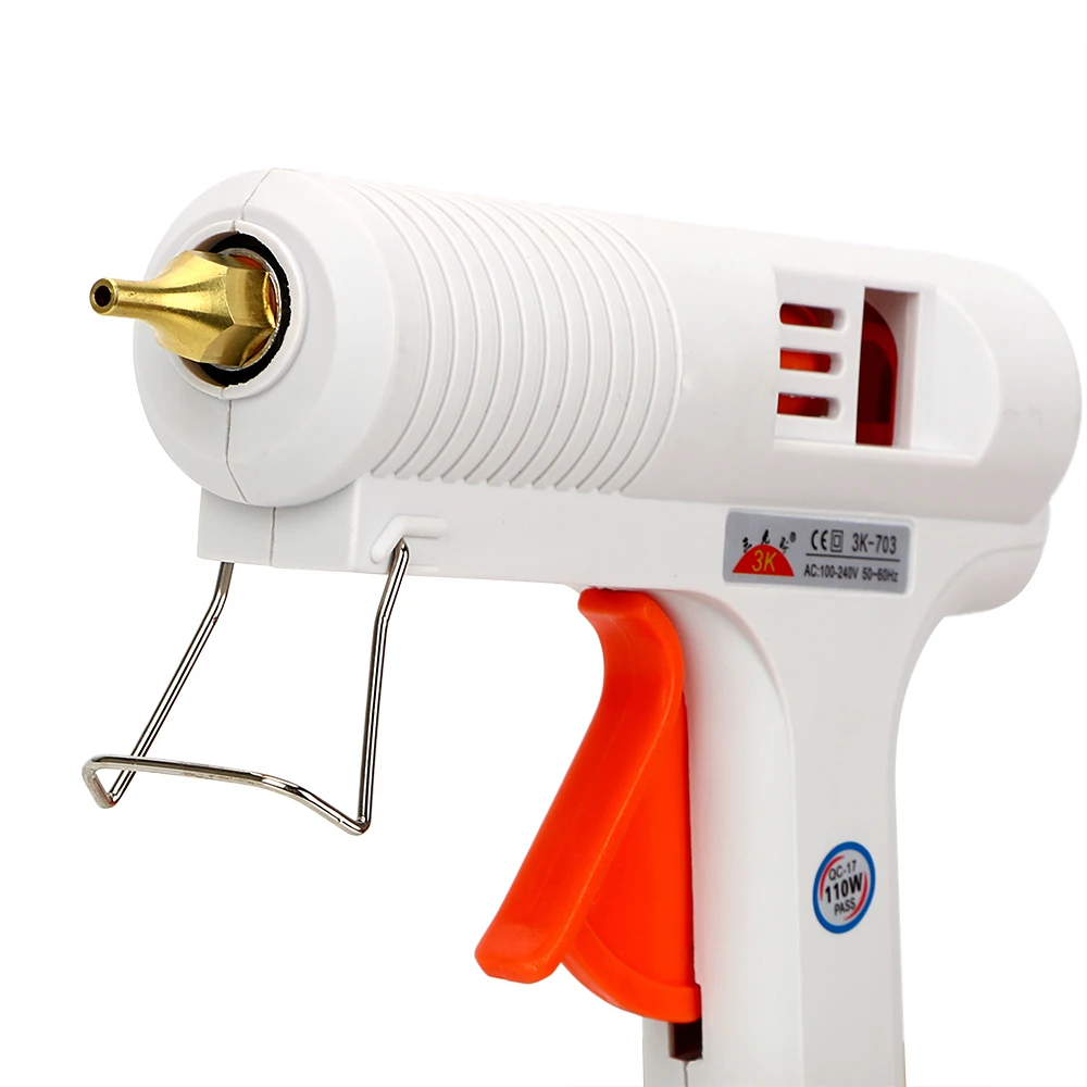 DIYWORK Temperature Adjustable Hot Melt Glue Gun 110W Craft Repair Tool Muzzle Diameter 11mm Constant Temperature Heating Up