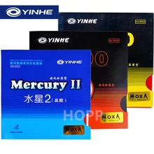 YINHE Mercury II / Mercury 2 YINHE 9000 Table Tennis Rubber Galaxy 9000d 9000e Pips-In Original YINHE Ping Pong Rubber