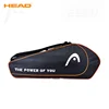 HEAD Tennis Racket Bag 3 Pack Training Sport Competition Shoulder Hand Bag Handbag Squash Badminton Raquete De Padel Storage Bag 2