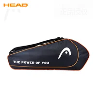 HEAD Tennis Racket Bag 3 Pack Training Sport Competition Shoulder Hand Bag Handbag Squash Badminton Raquete De Padel Storage Bag 2