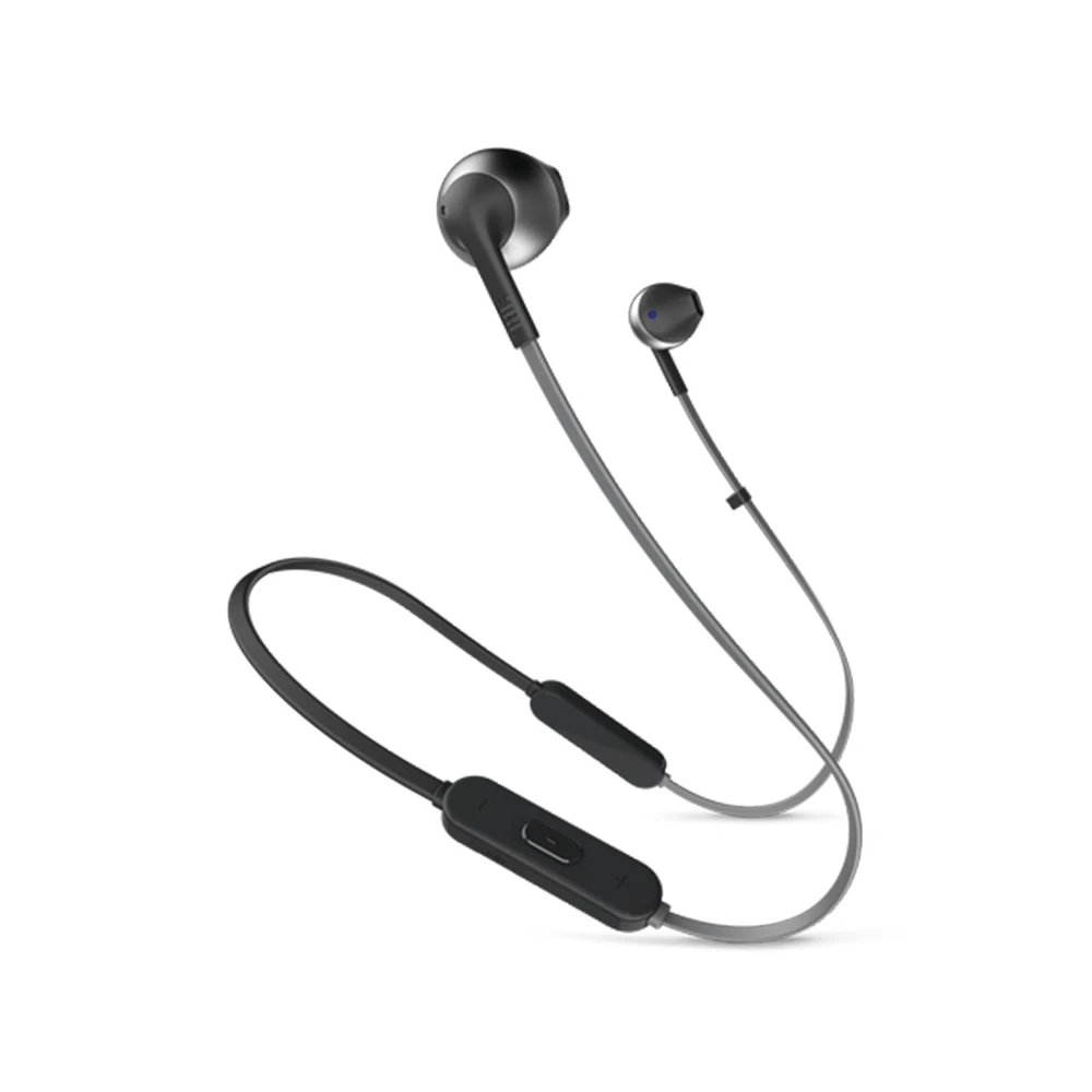 Original JBL TUNE 205BT Wireless Bluetooth Earphone Sports Headset T205BT Semi-In-Ear Music Headset With Mic