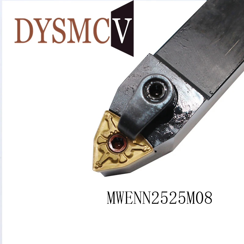 

1pc MWENN2525M08 carbide External turning tool holder of cnc lathe cutter high quality machining tools