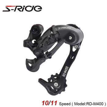 

S-Ride RD-M400 10/11 Speed Mountian Bike Long Cage Rear Derailleur Compatible With SHIMANO Cycling MTB Bicycle Gear Parts 306g