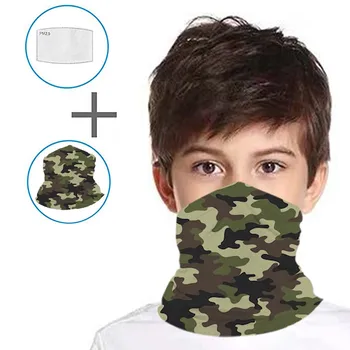 

Children Kids Multifunctional Head Scarf Neck Cover Washable Cycling Masque Mascarillas For Kids Boy Girl Fashion Face Cover