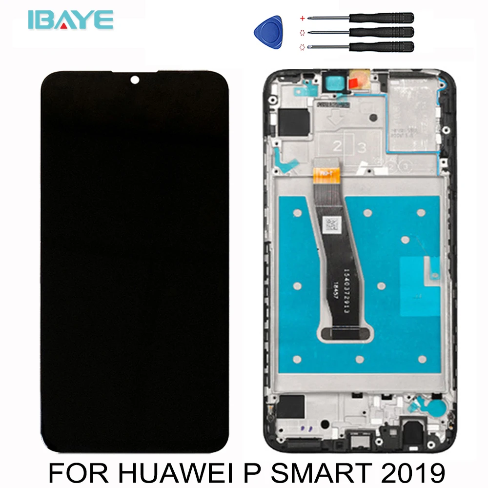 

Original Axisinternat For Huawei P Smart 2019 LCD Display Screen Touch Panel Digitizer For P Smart 2019 LCD With Frame