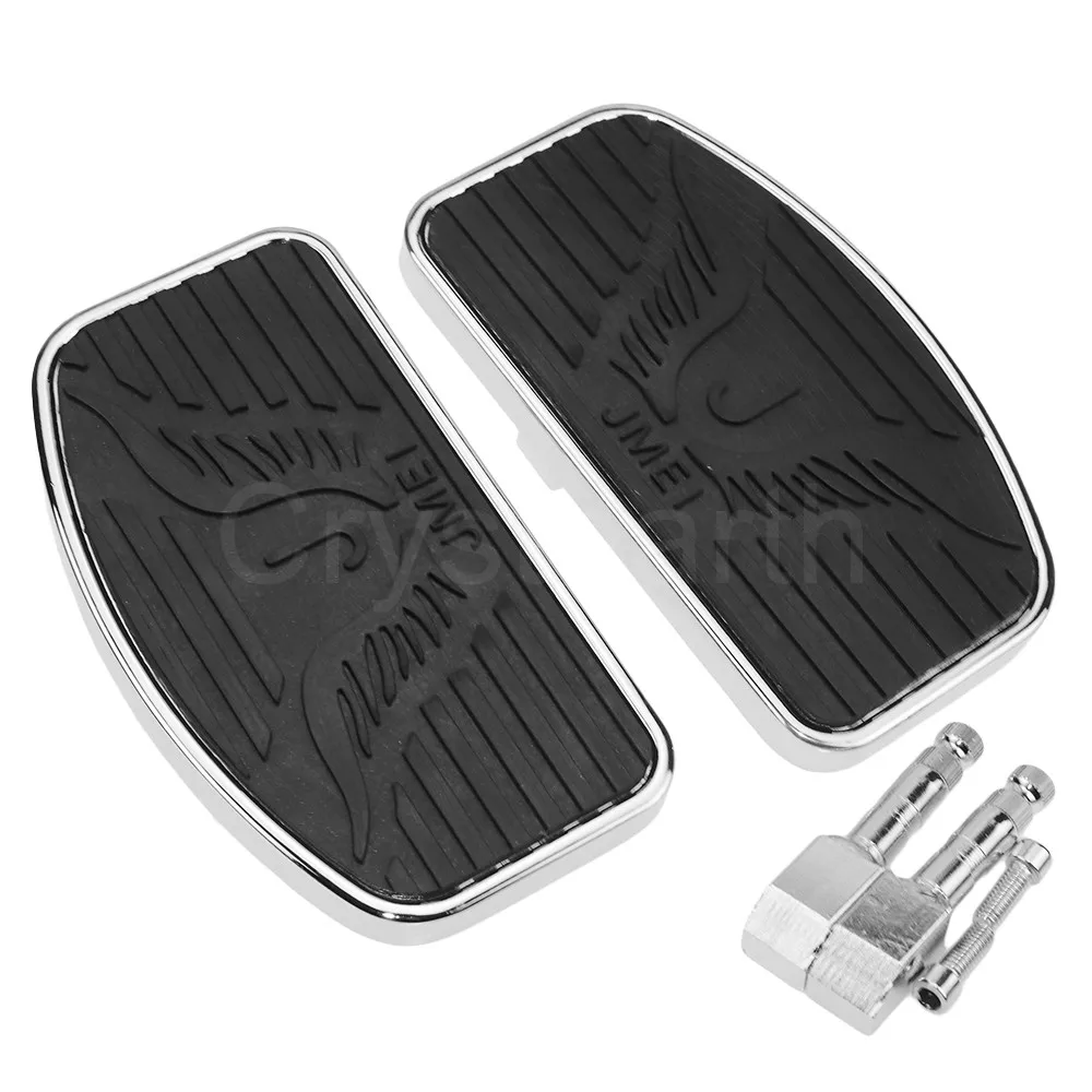 Универсальные мотоциклетные задние широкие подножки для ног Yamaha Dragstar/Vstar XVS400 XVS650