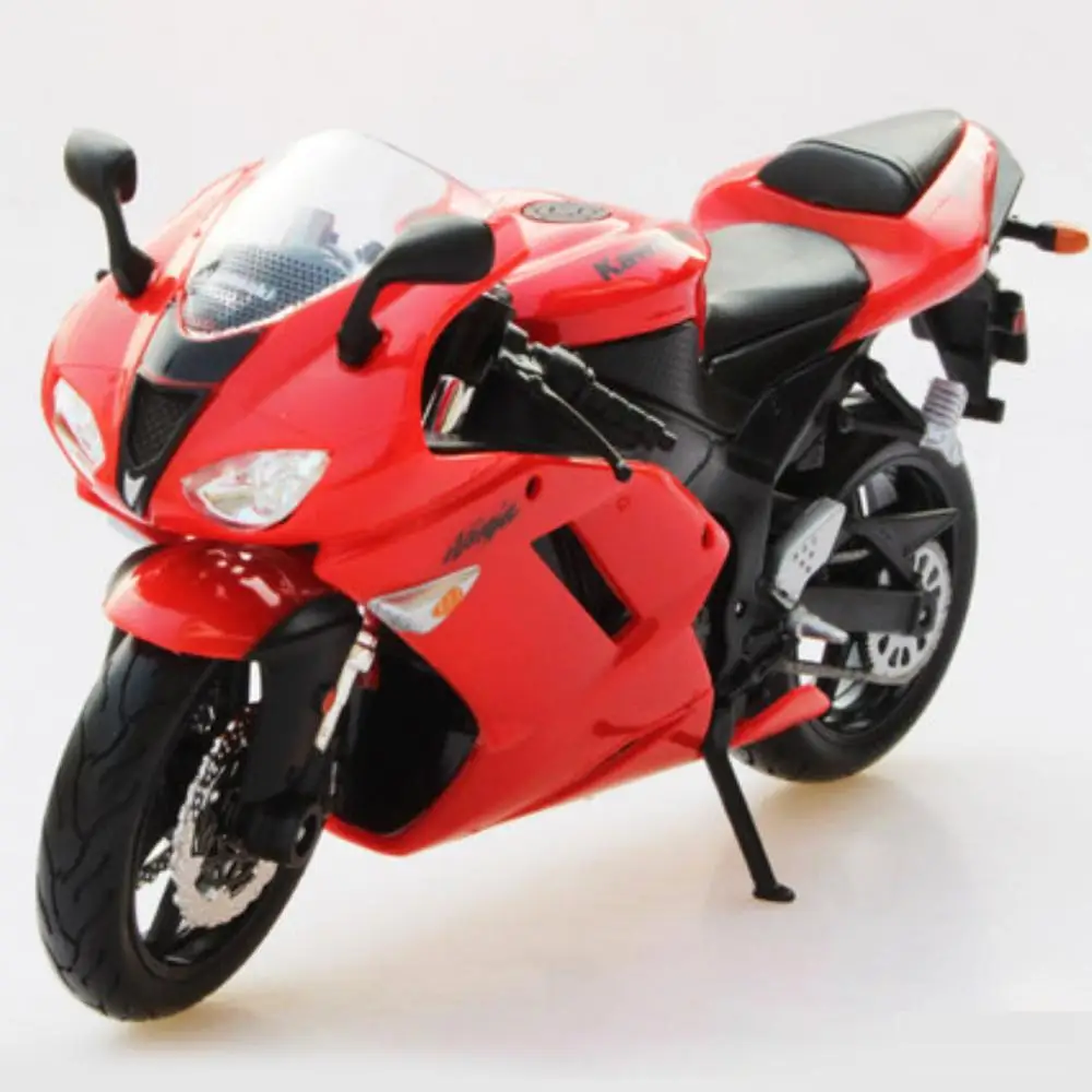 Maisto 1/12 Yamaha YZ 450F мотоцикл литье под давлением дисплей Модель игрушки для детей мальчиков и девочек - Цвет: Kawasaki ZX-6R Red