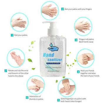 

300ML Large capacity Disposable Hand Sanitizer Long-Lasting Speed Dry Hand Lotion Disposable Cleaning Supplies Daily Health Care
