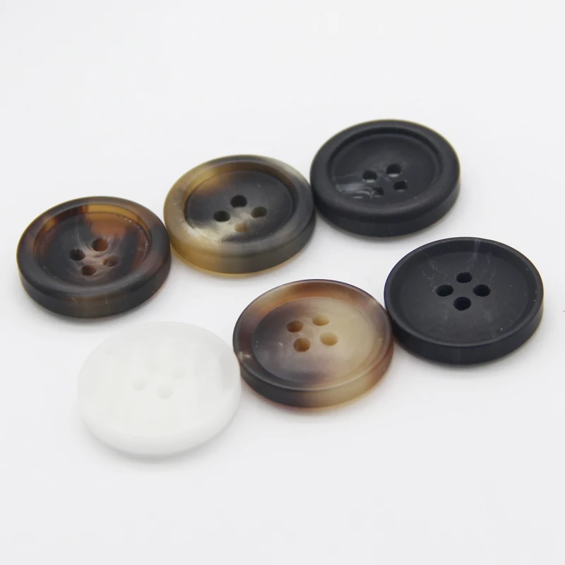 HENGC Resin Imitation Horn Large Decorative Coat Buttons For Clothing Sweater Suit Cardigan Big DIY Sewing Accessories Wholesale HENGC Resin Imitation Horn Large Decorative Coat Buttons For Clothing Sweater Suit Cardigan Big DIY Sewing Accessories Wholesale