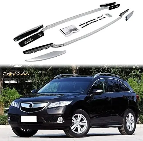 2 шт. рельсы для багажника Acura RDX 2012 2017 серебристые|Багажники крыши авто и ящики| |