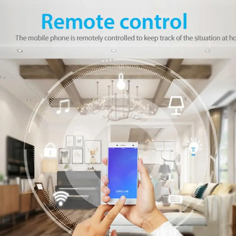 8 шт./1 шт. умная розетка Wi Fi eWeLink голос Управление с Alexa Google Home мини IFTTT умный дом EU Plug