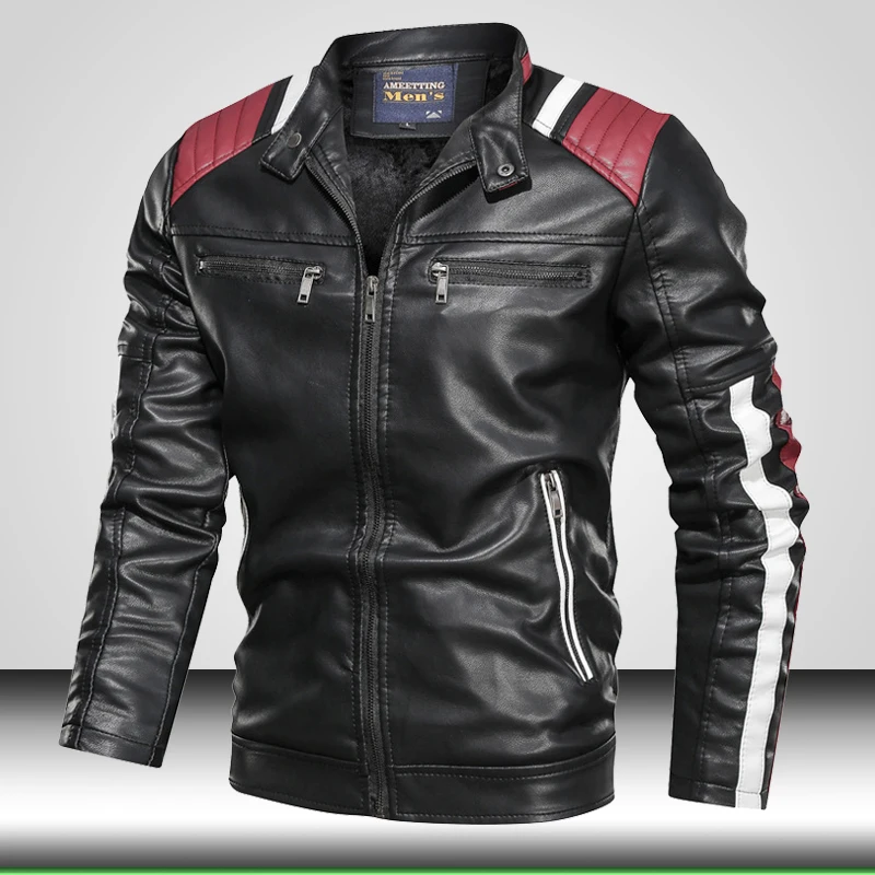 jaqueta masculina motociclista