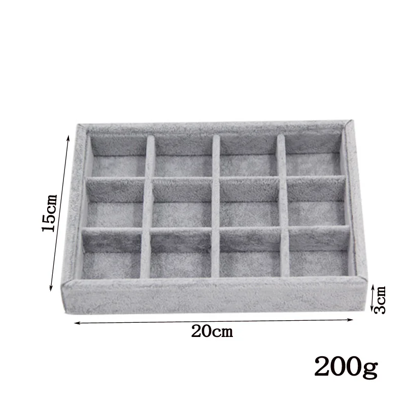 Gray 12 grids tray