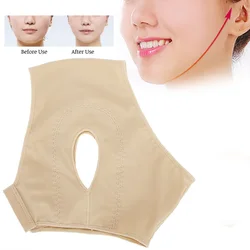 Adjustable Elastic Non-marking Sleep Bandage Lifting V-Face Firming Sagging Law Lines Double Chin Masseter Massage Facial Mask M