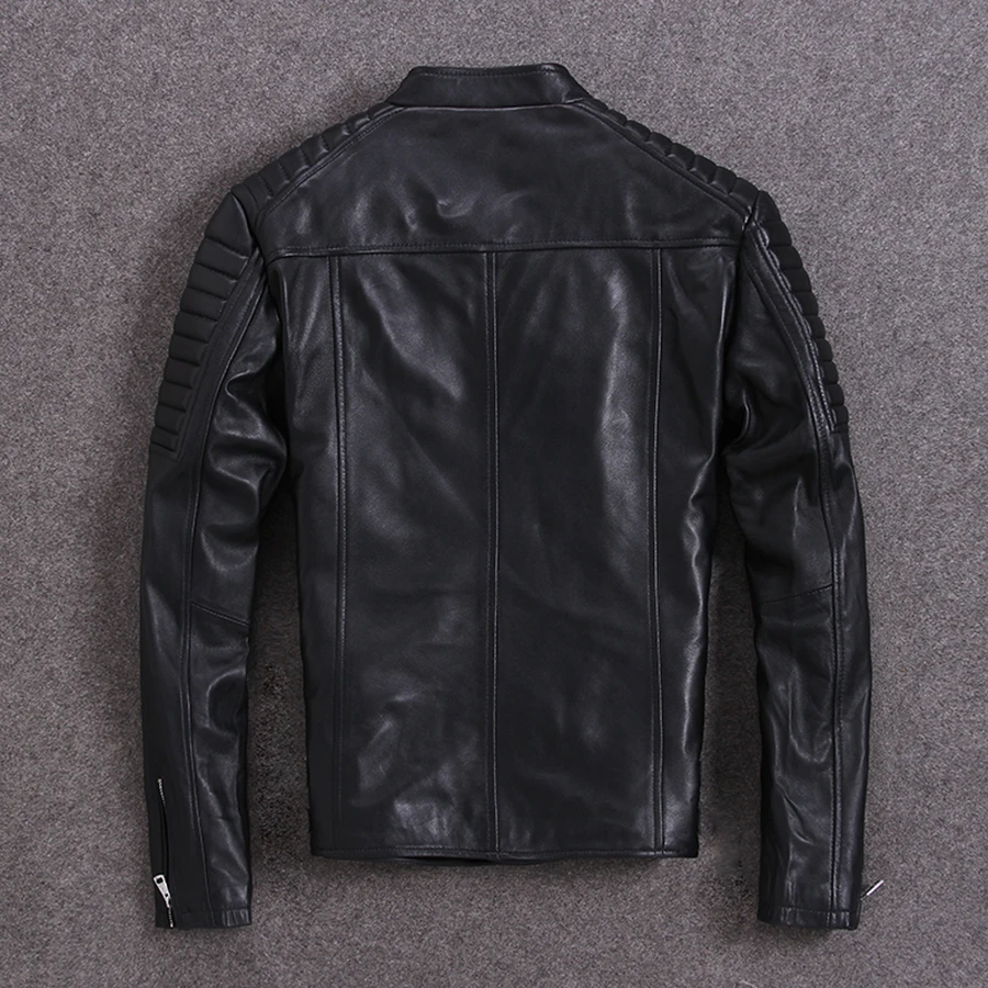 Бесплатная доставка. Mo в байкерском стиле брендовые мягкие кожаные куртки