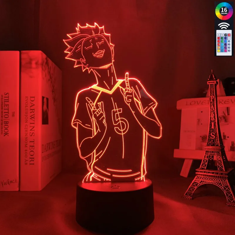 3d лампа Аниме Драконий жемчуг кошма тэндо Сатори светильник для детей Украшения