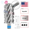 RolinStar Right Hand promotion type Carbide Tungsten barrel stable shank  Accessories Cutter pedicure nail milling drill bits 5