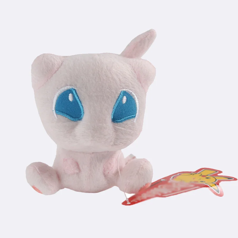 10-20CMplus Cubone Chespin Froakie Marill Jirachi Lucario Chikorita Oddish Togepi Fennekin Lugia Sylveon Snorlax Ampharos Toys - Цвет: Mew 12CM