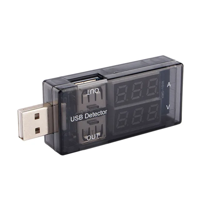 Misuratore Di Tensione USB Tester, Misuratore Elettrico USB Tester 4 30v 0 6 5a Wattmetro Voltmetro Amperometro Capacita Caricabatterie Rilevatore 98130903 - Foto 4